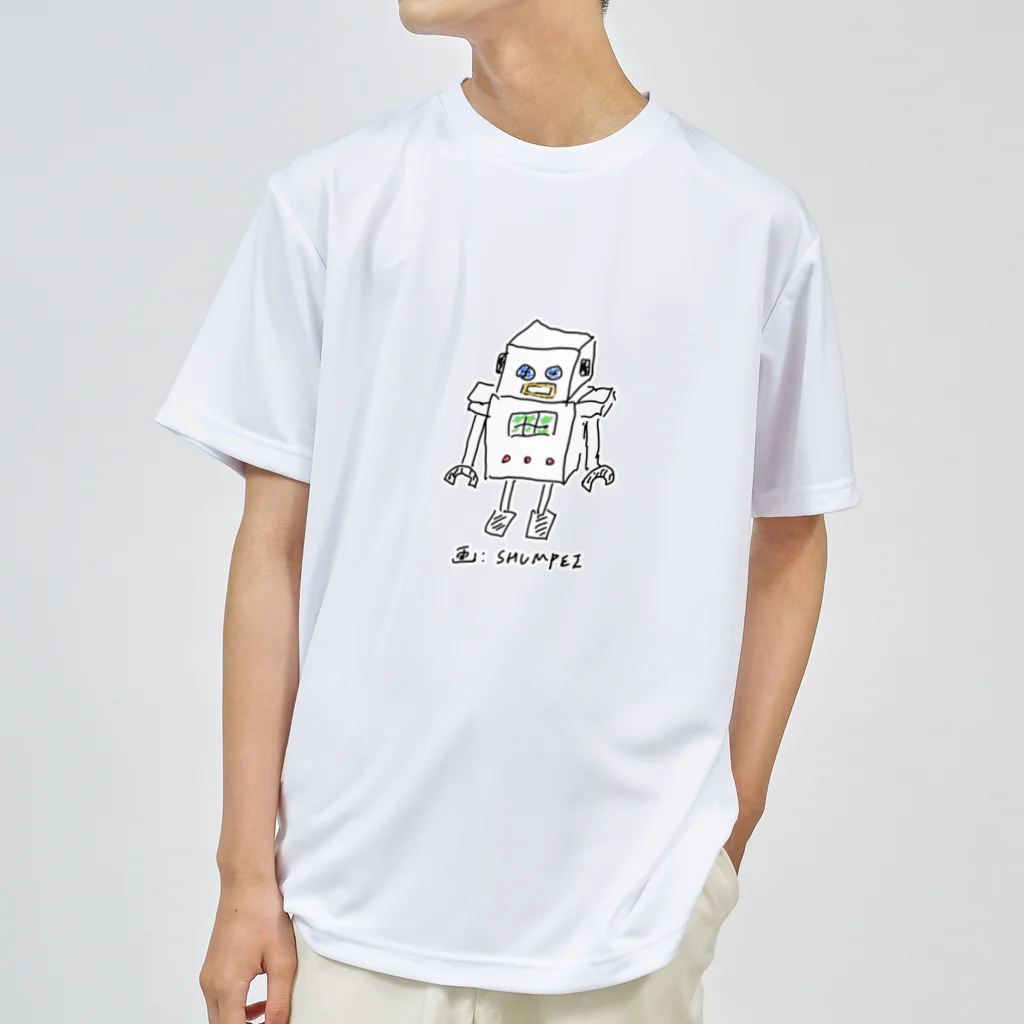 SHUMPEI PIANO CHANNELの謎ロボくん ドライTシャツ