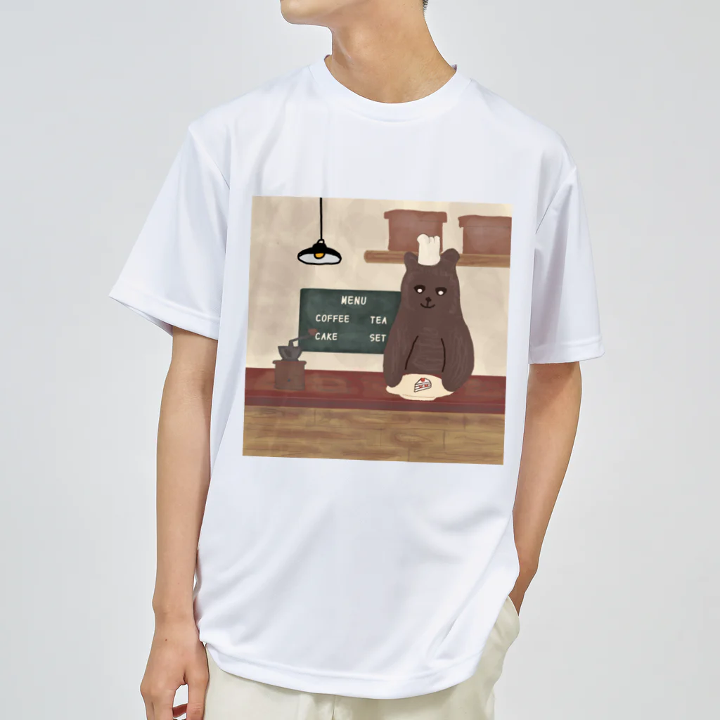 【KOTCH】 Tシャツショップのくまのカフェ Dry T-Shirt