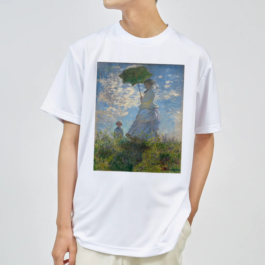 世界美術商店の散歩、日傘をさす女性 / Woman with a Parasol - Madame Monet and Her Son Dry T-Shirt