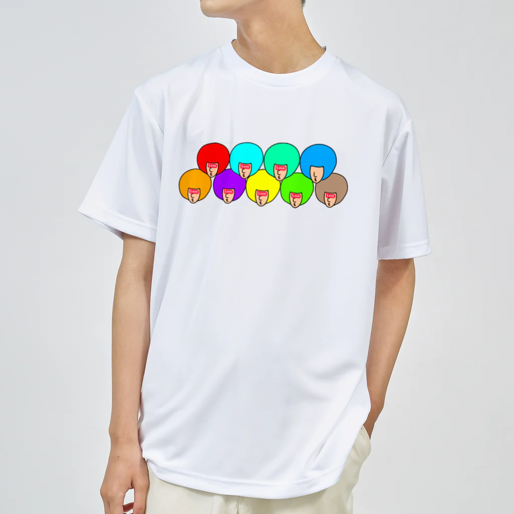 Talow Design のアフロマン Dry T-Shirt