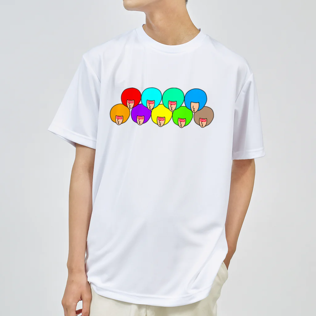 Talow Design のアフロマン ドライTシャツ