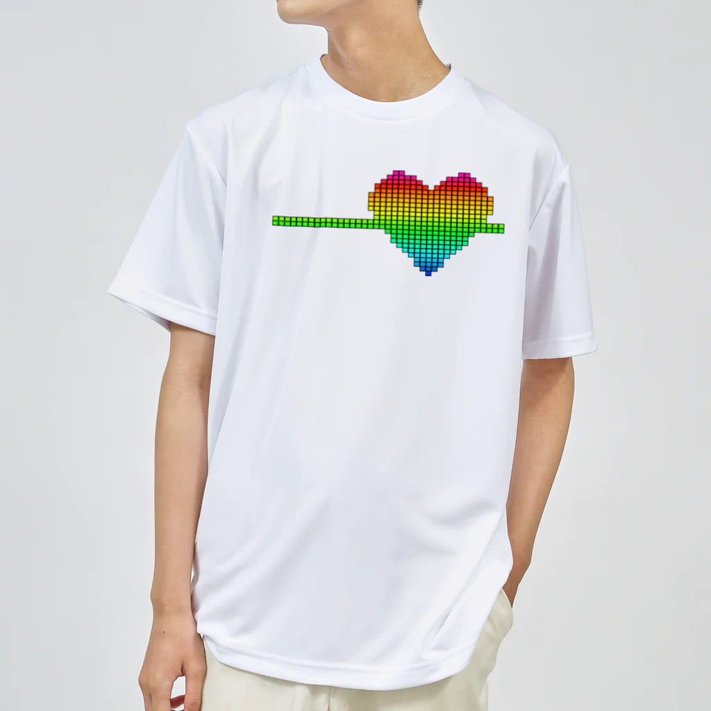 PolarBearLABOのHeartBeat2 ドライTシャツ