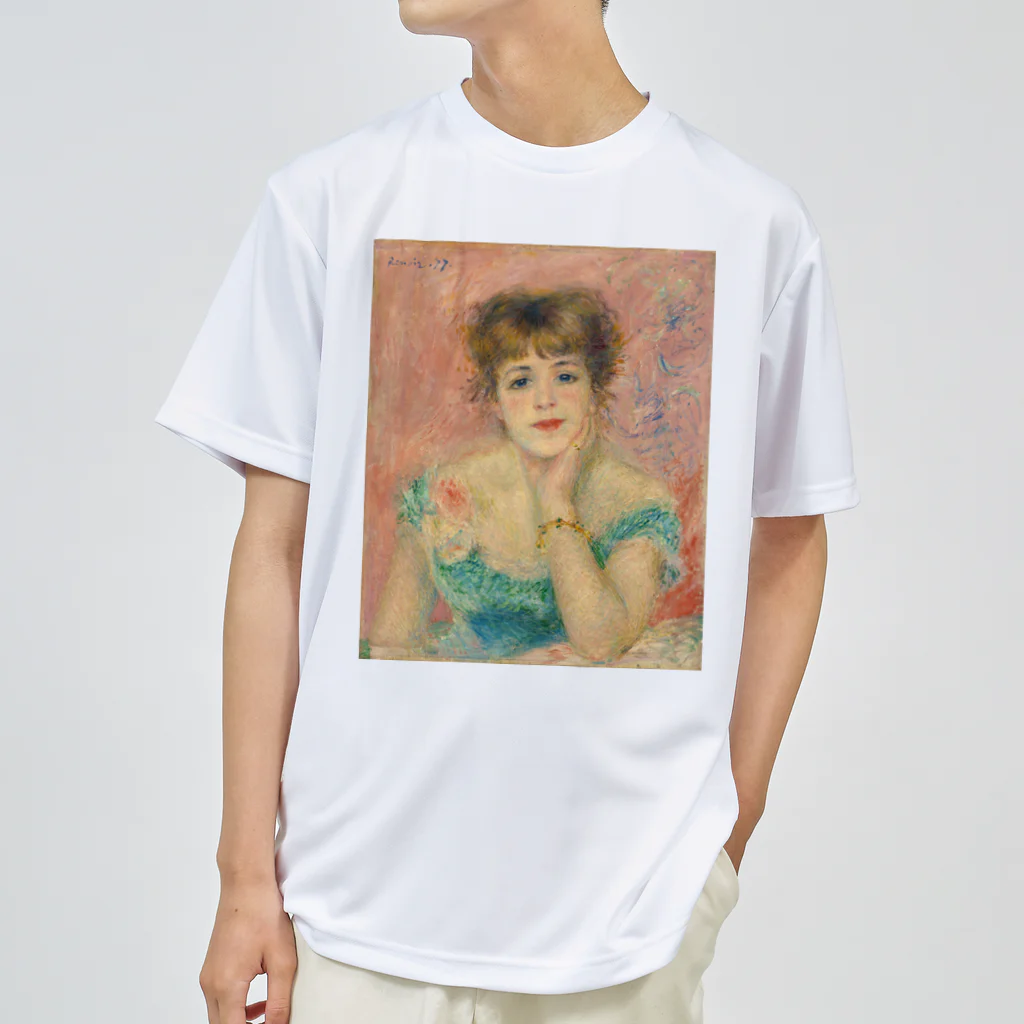 世界美術商店の女優ジャンヌ・サマリーの肖像 / Portrait of the Actress Jeanne Samary ドライTシャツ