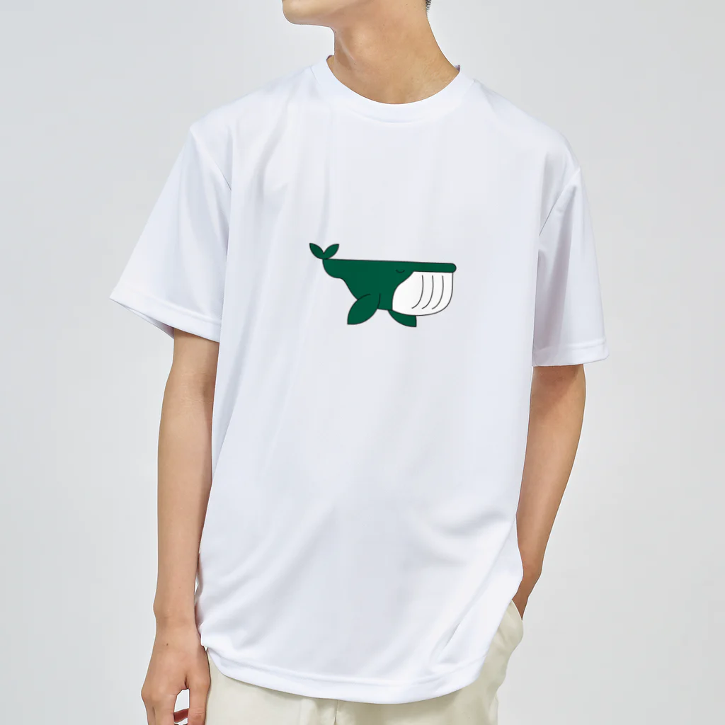くすのき もんのおだやかなクジラ Dry T-Shirt