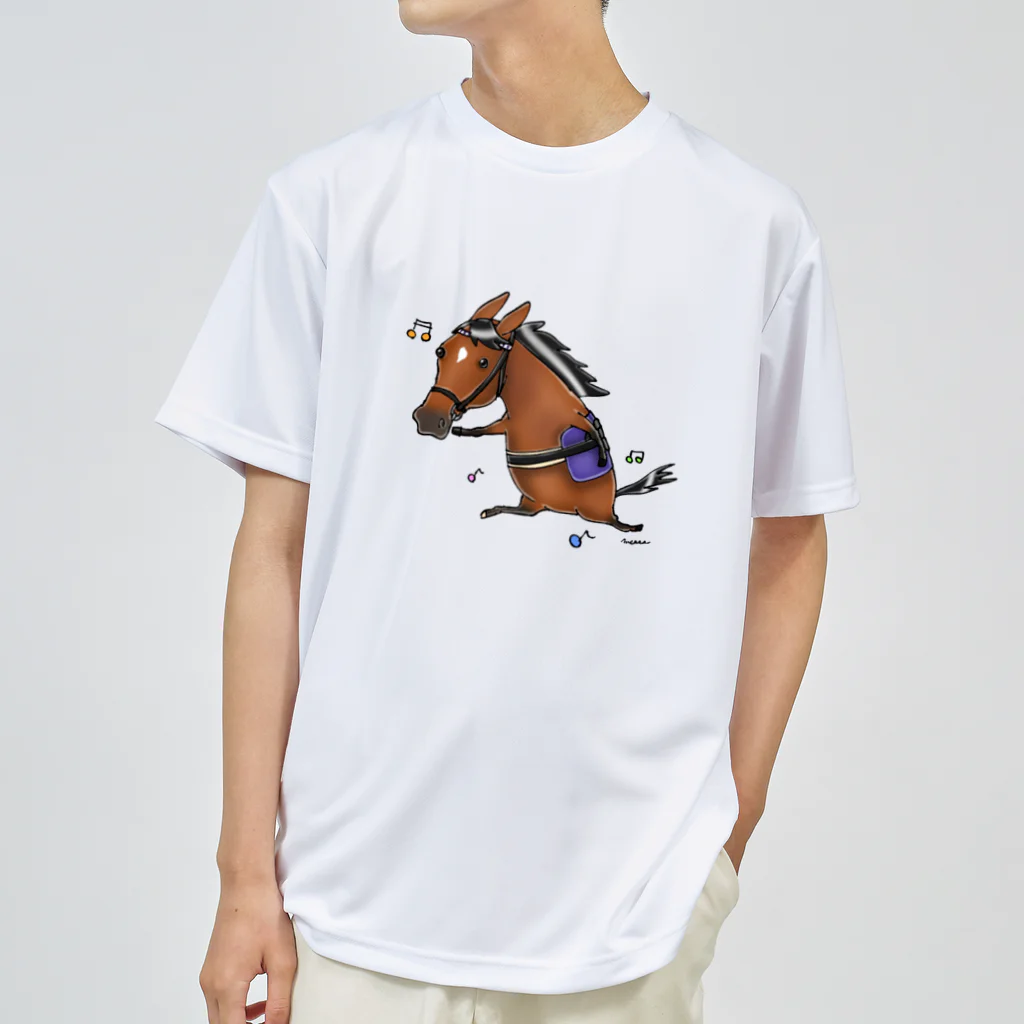 POPPY＿moooo  チャリティーショップのるんるん Dry T-Shirt