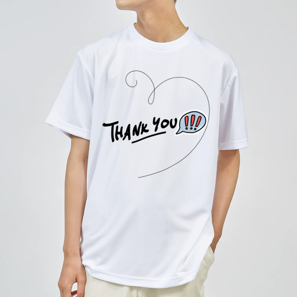 Connect Happiness DesignのThank you!!! Dry T-Shirt