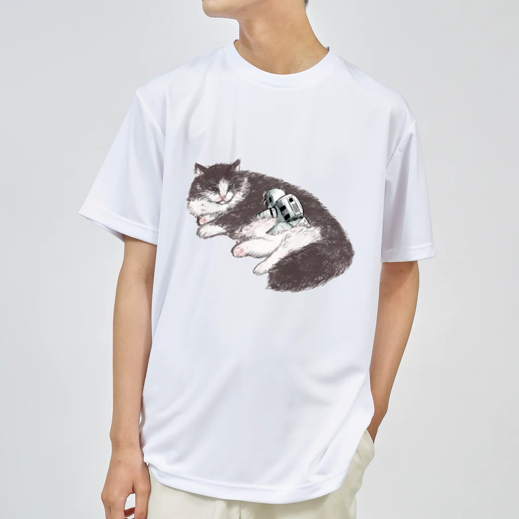 ばろうずのオブジェクト「猫」 ドライTシャツ