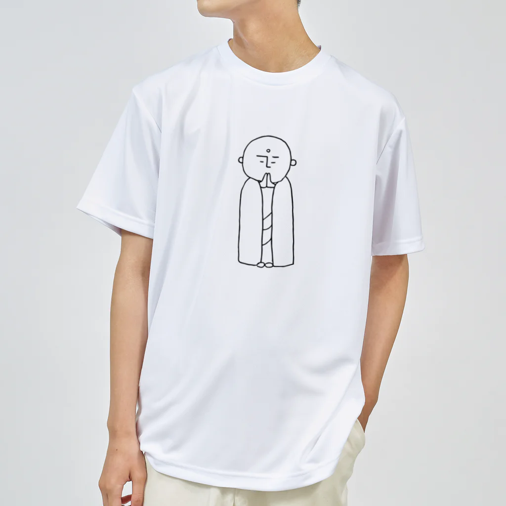 わらしゃんどの地蔵 ドライTシャツ