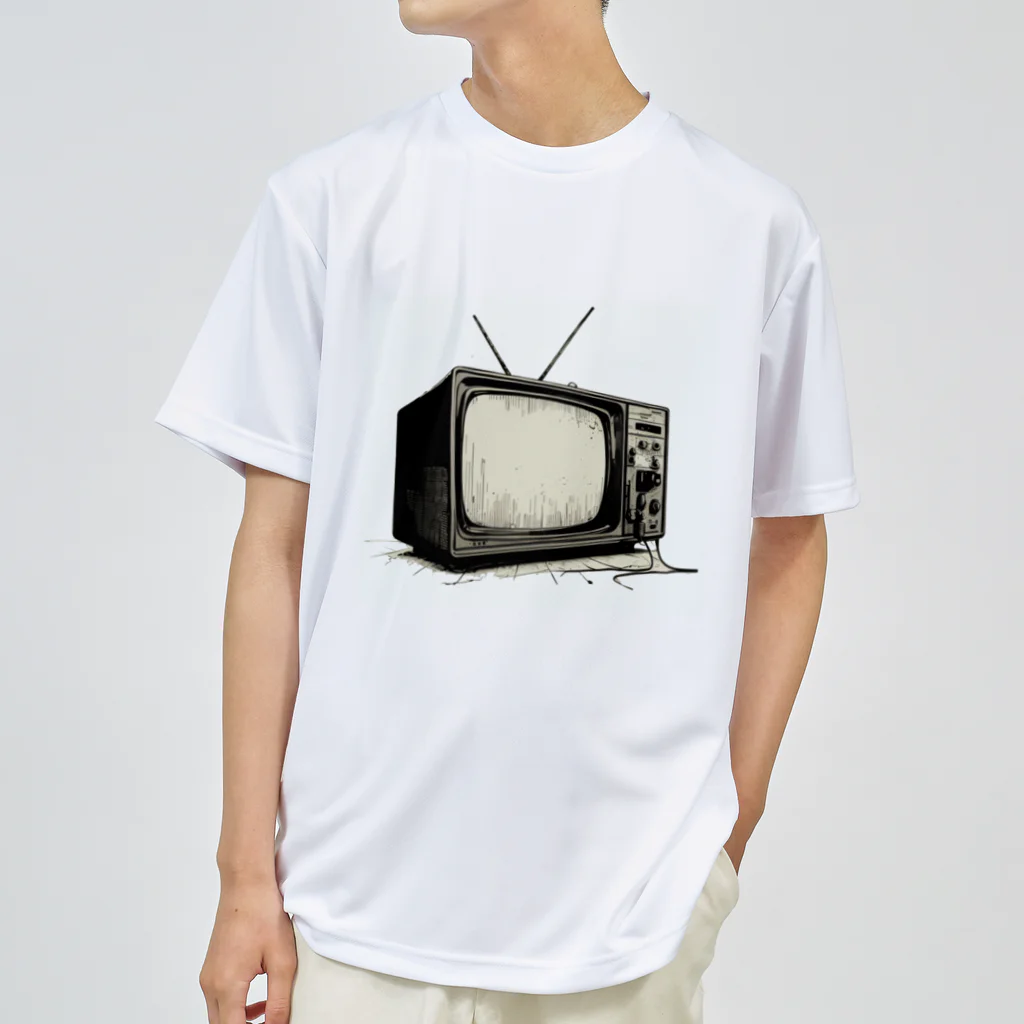 jamfish_goodiesの昭和テレビ Dry T-Shirt