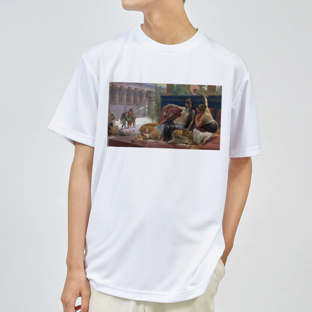 世界美術商店の死刑囚に毒を試すクレオパトラ / Cleopatra Testing Poisons on Condemned Prisoners ドライTシャツ