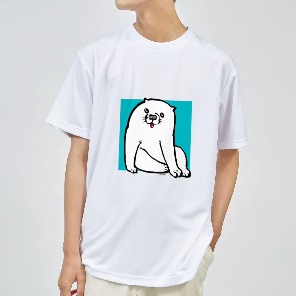 ふくふく商店の「あの犬」ふくふく商店描きおろしアレンジバージョン ドライTシャツ