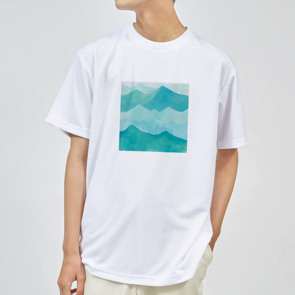 ニャームルクロッペのしましまやま ドライTシャツ