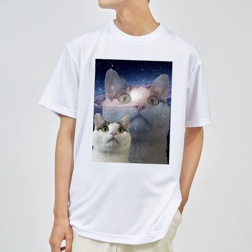 crab_pulsarの宇宙おふみ（プリント大きめ） Dry T-Shirt