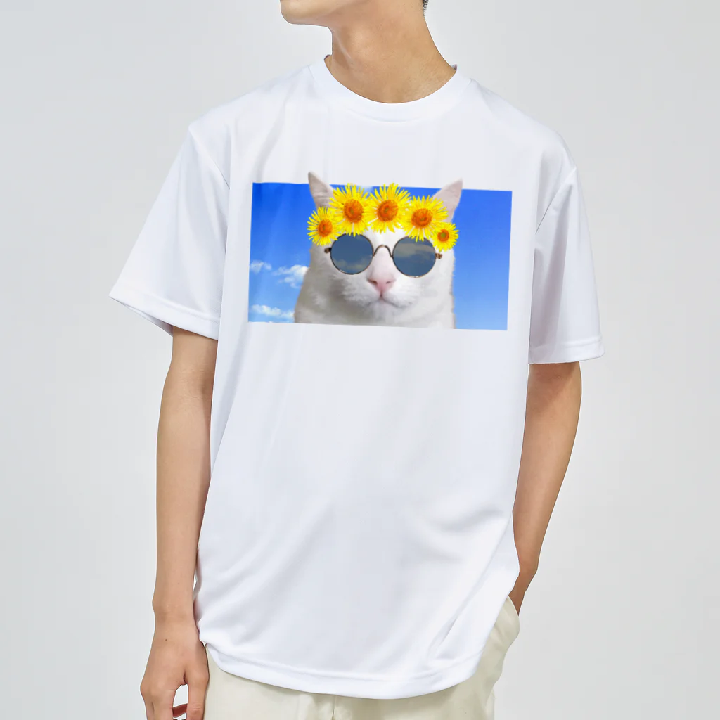 mechaの夏を満喫する猫 Dry T-Shirt