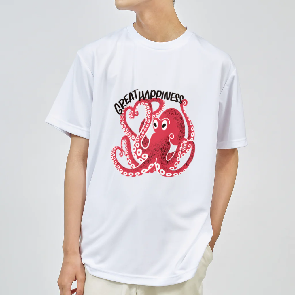 necodake 支店のGREAT HAPPINESS Dry T-Shirt