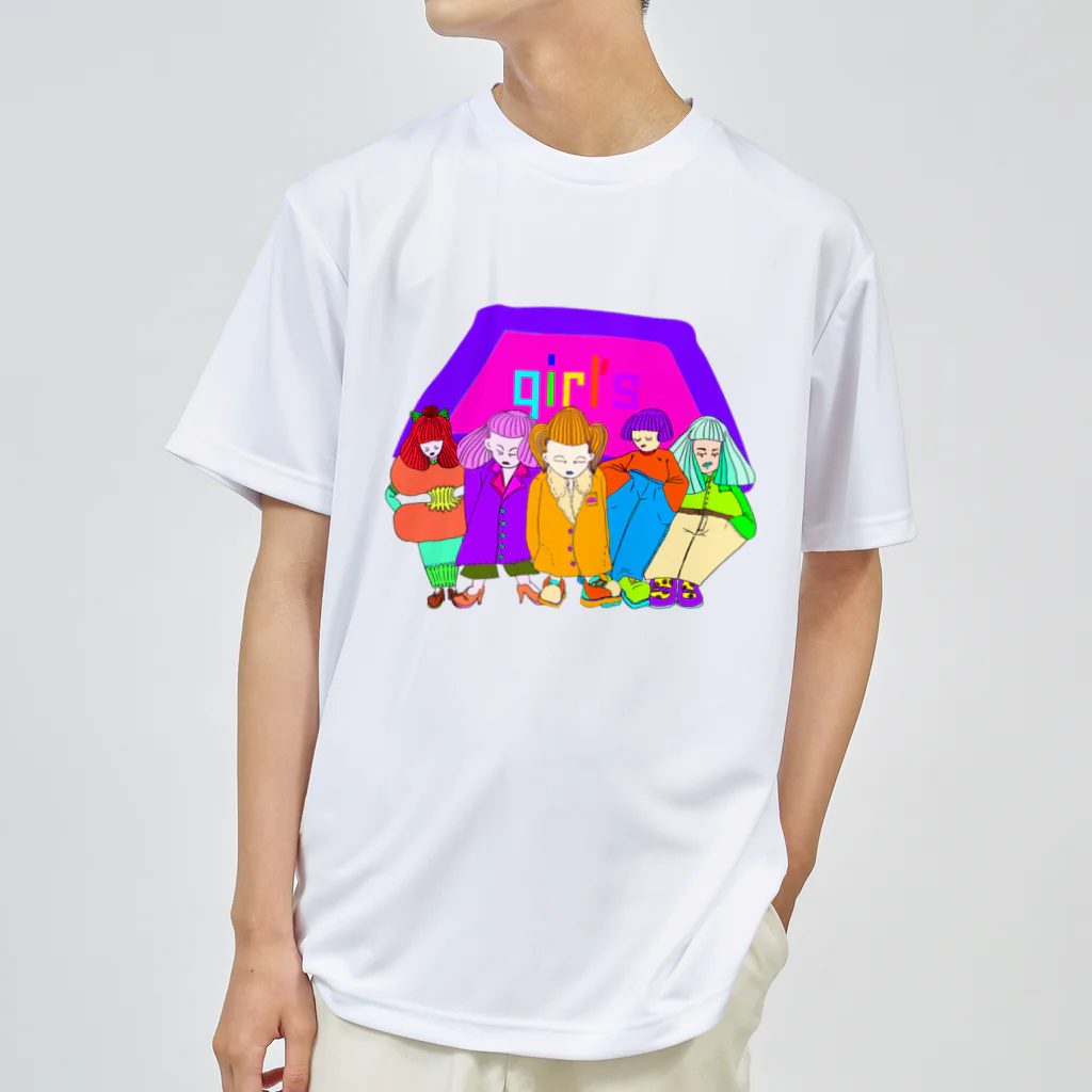 tomatoの女の子シリーズ　girl’s  Dry T-Shirt