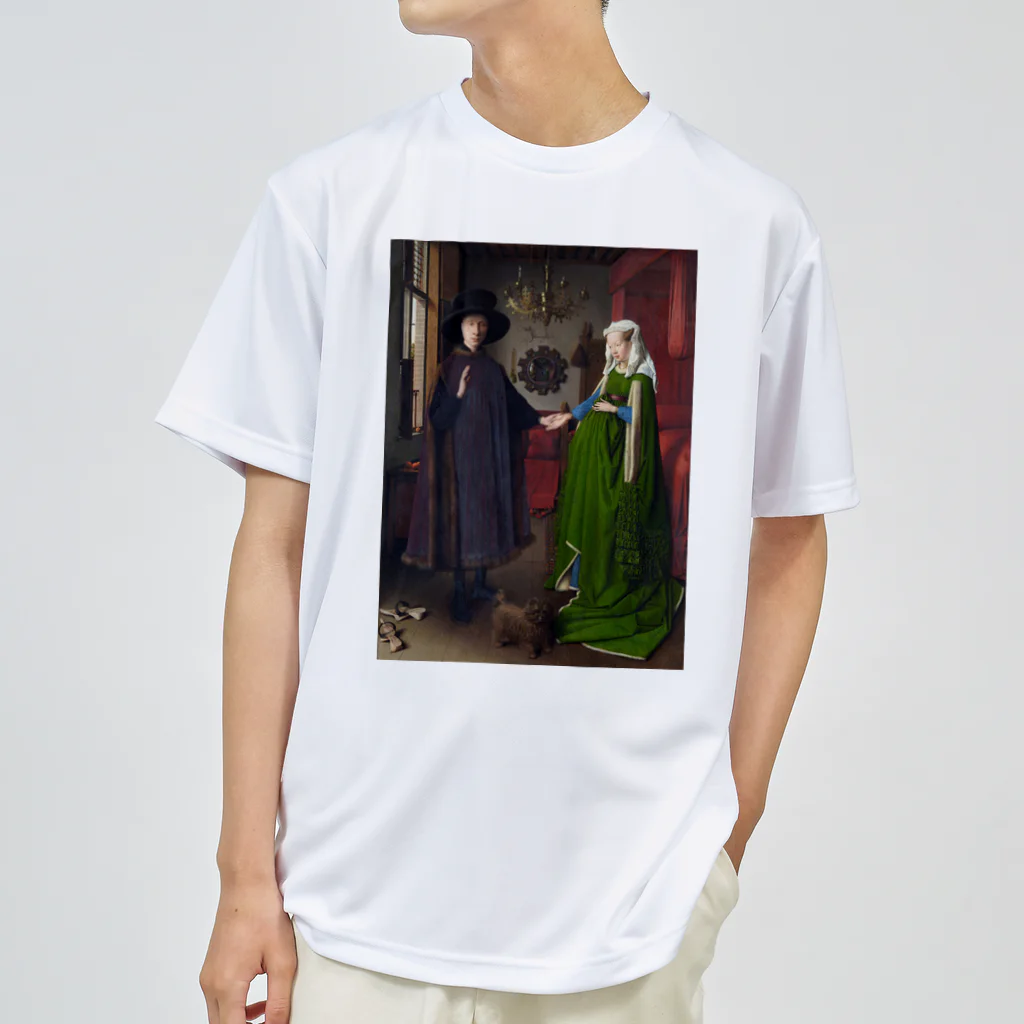 世界美術商店のアルノルフィーニ夫妻像 / The Arnolfini Portrait Dry T-Shirt