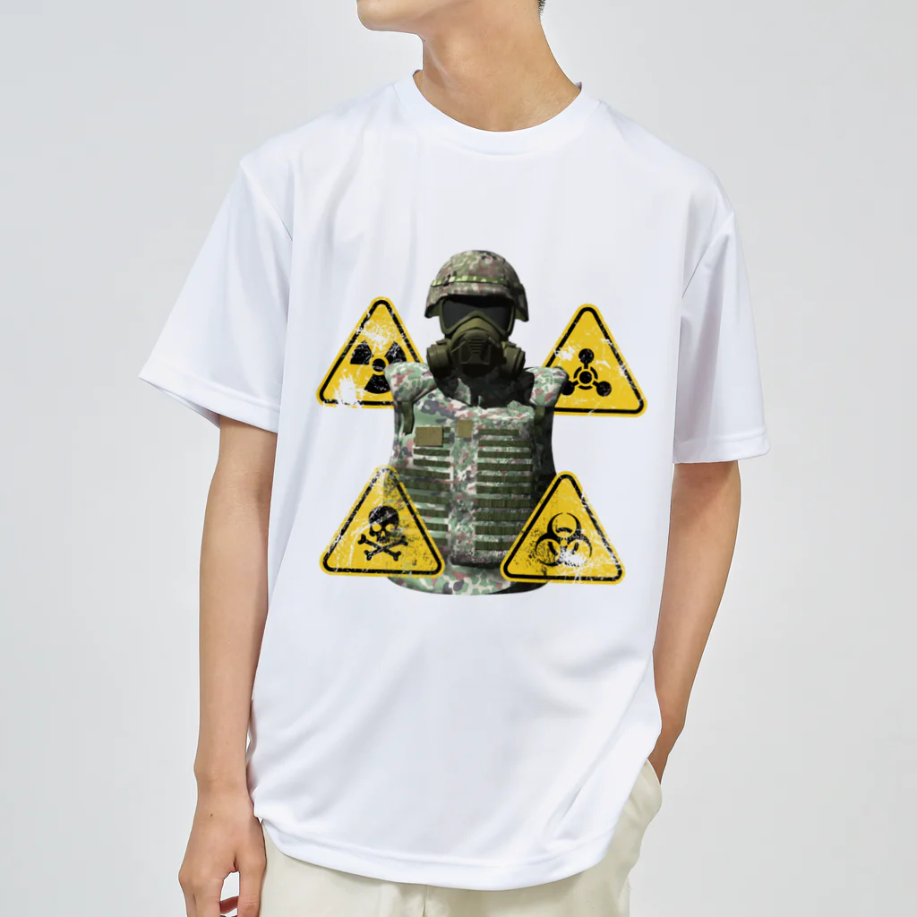Y.T.S.D.F.Design　自衛隊関連デザインのNBC ドライTシャツ