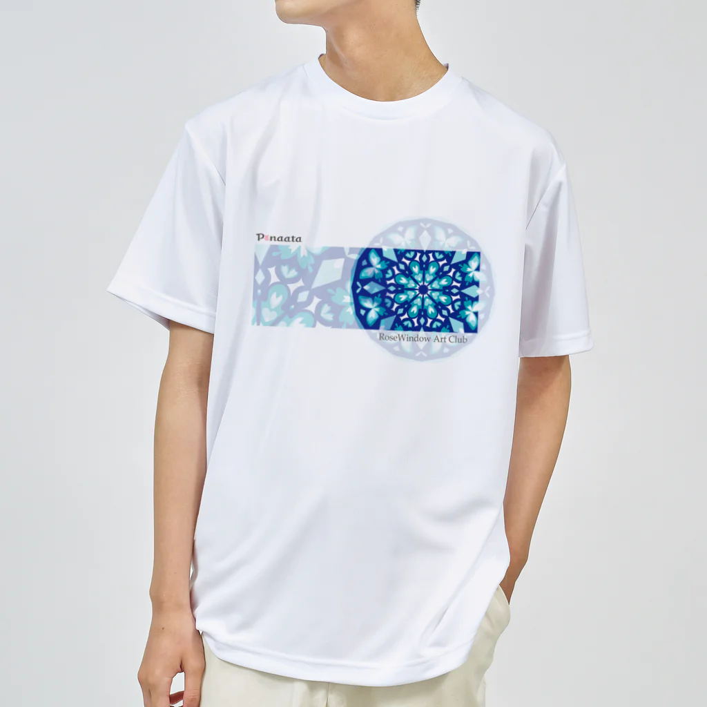 PinaataのRoseWindow Art Club Dry T-Shirt