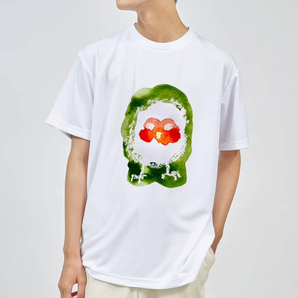 ぽぽっとツイてるのOWLくん(フクロウ) ドライTシャツ