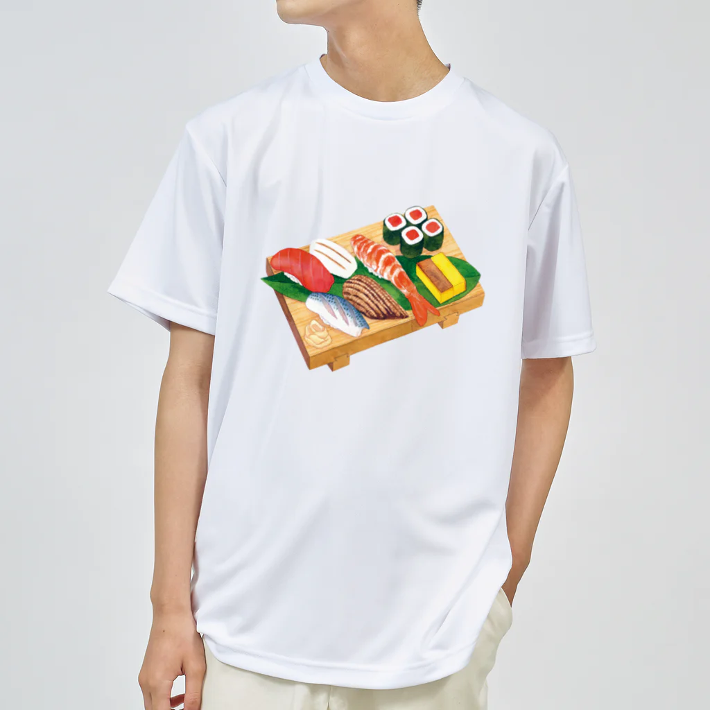 Miho MATSUNO online storeのEdo-style sushi (usu. nigirizushi) Dry T-Shirt