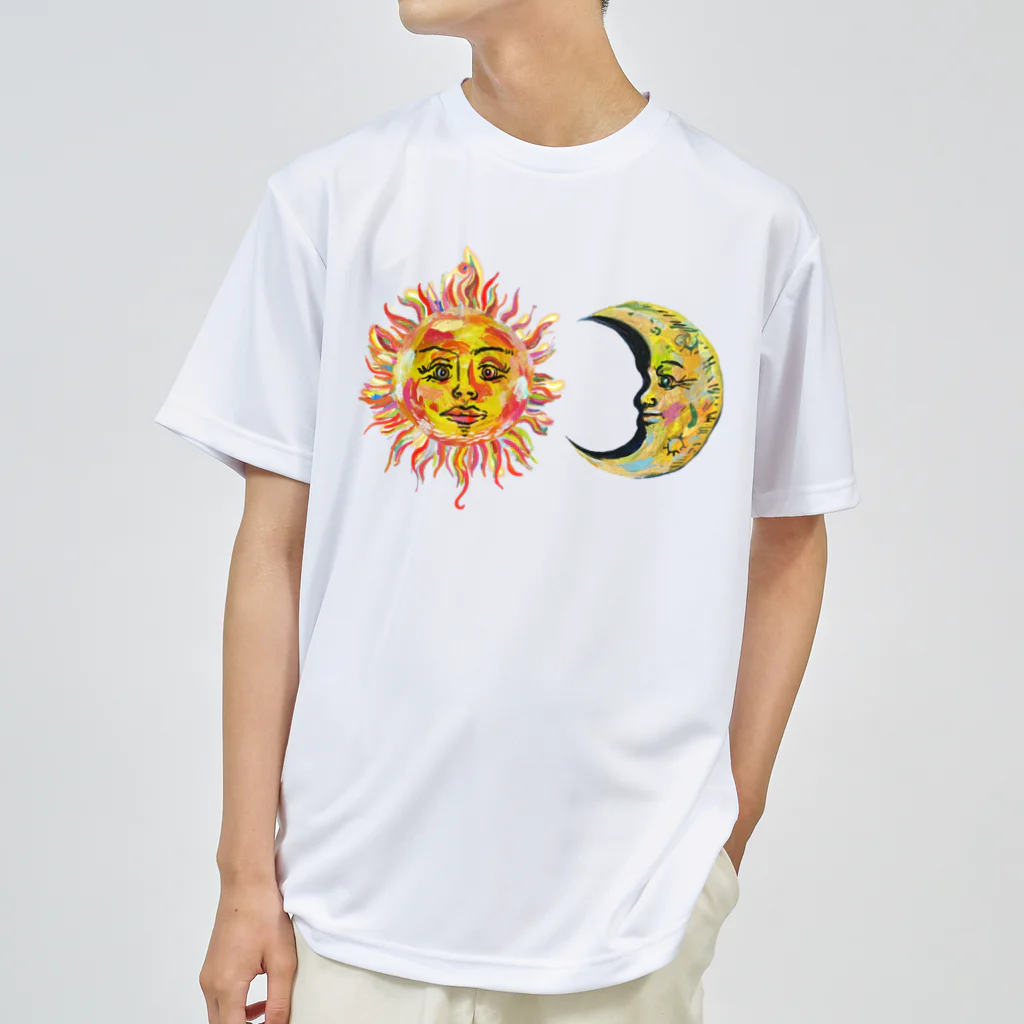 Gemo こうだともこの太陽と月 Dry T-Shirt