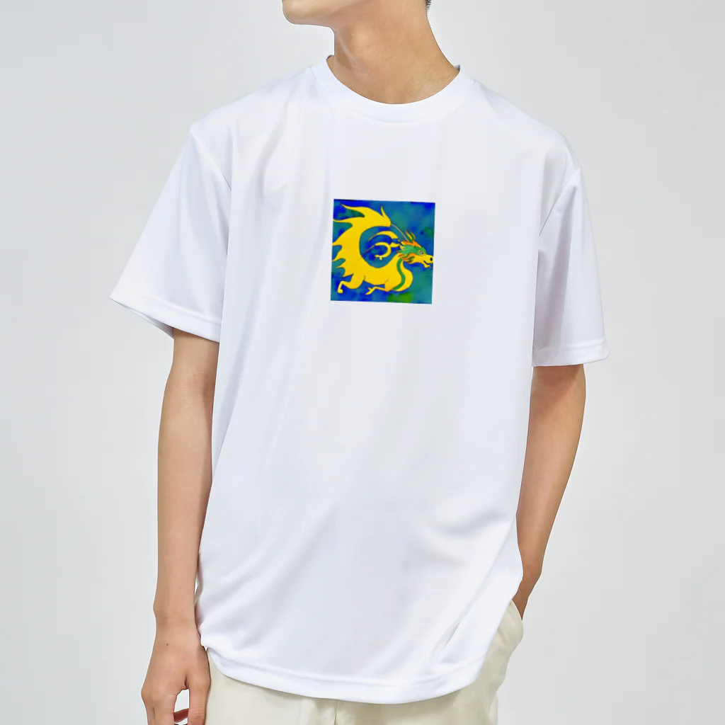 スピりある【ステッカー、スマホケース、キーホルダー】のfu-sui龍 Dry T-Shirt