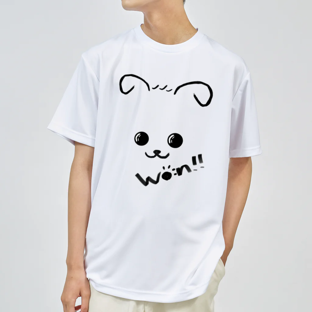 merongのわんこA♡won!!バージョン Dry T-Shirt