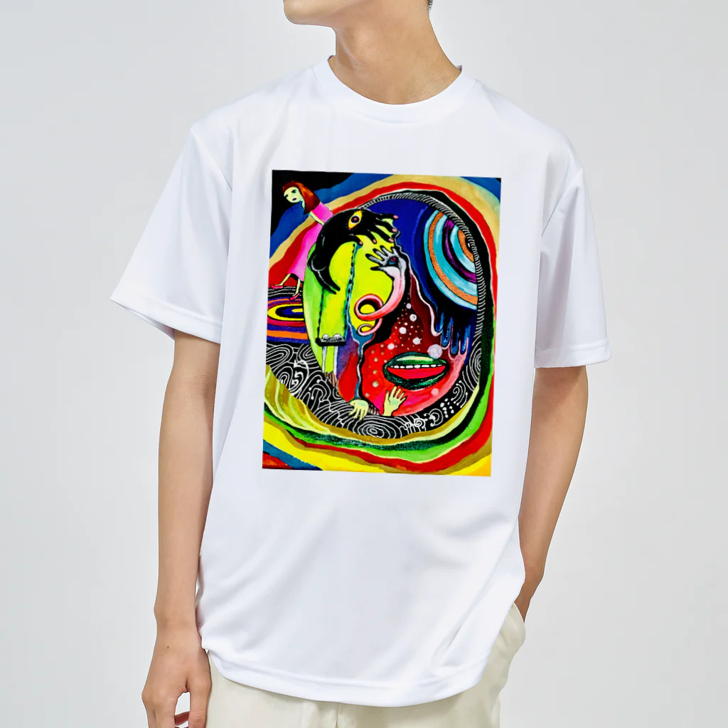 donmakiの手描きイラスト Dry T-Shirt