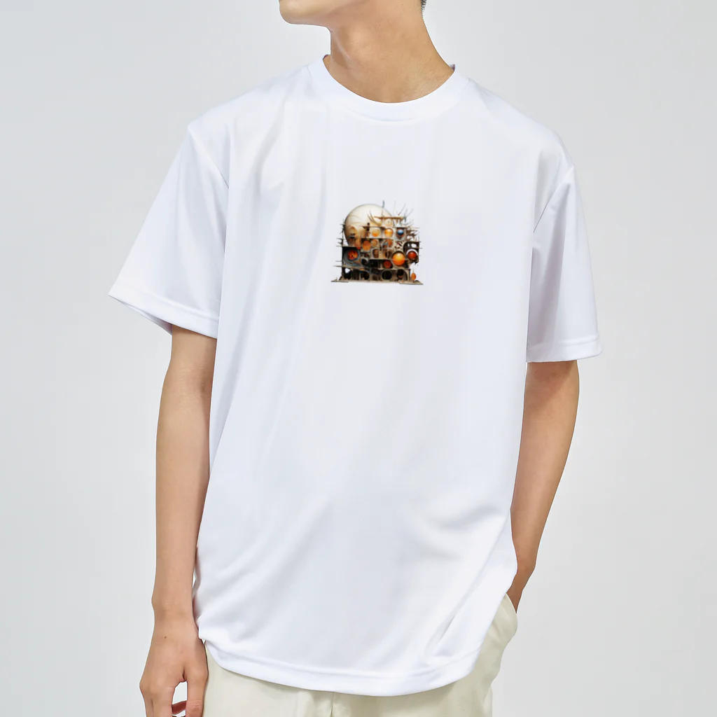 gomashio8899のアートのしろ Dry T-Shirt