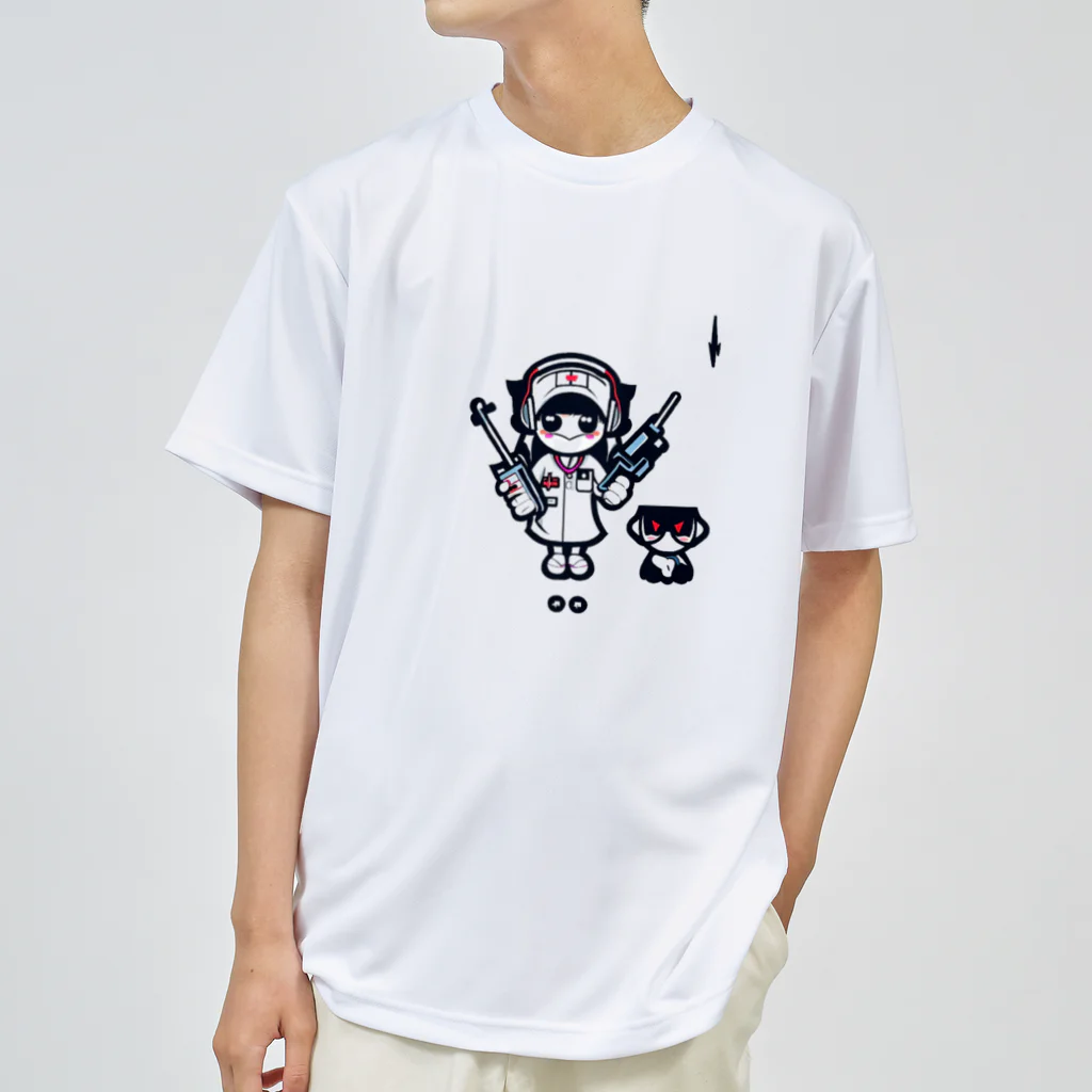 CuteCombatのCuteCombat_nurse(ナース)_ver.002 Dry T-Shirt