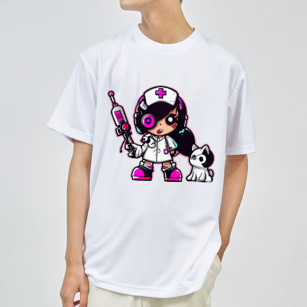 CuteCombatのCuteCombat_nurse(ナース)_ver.003 Dry T-Shirt