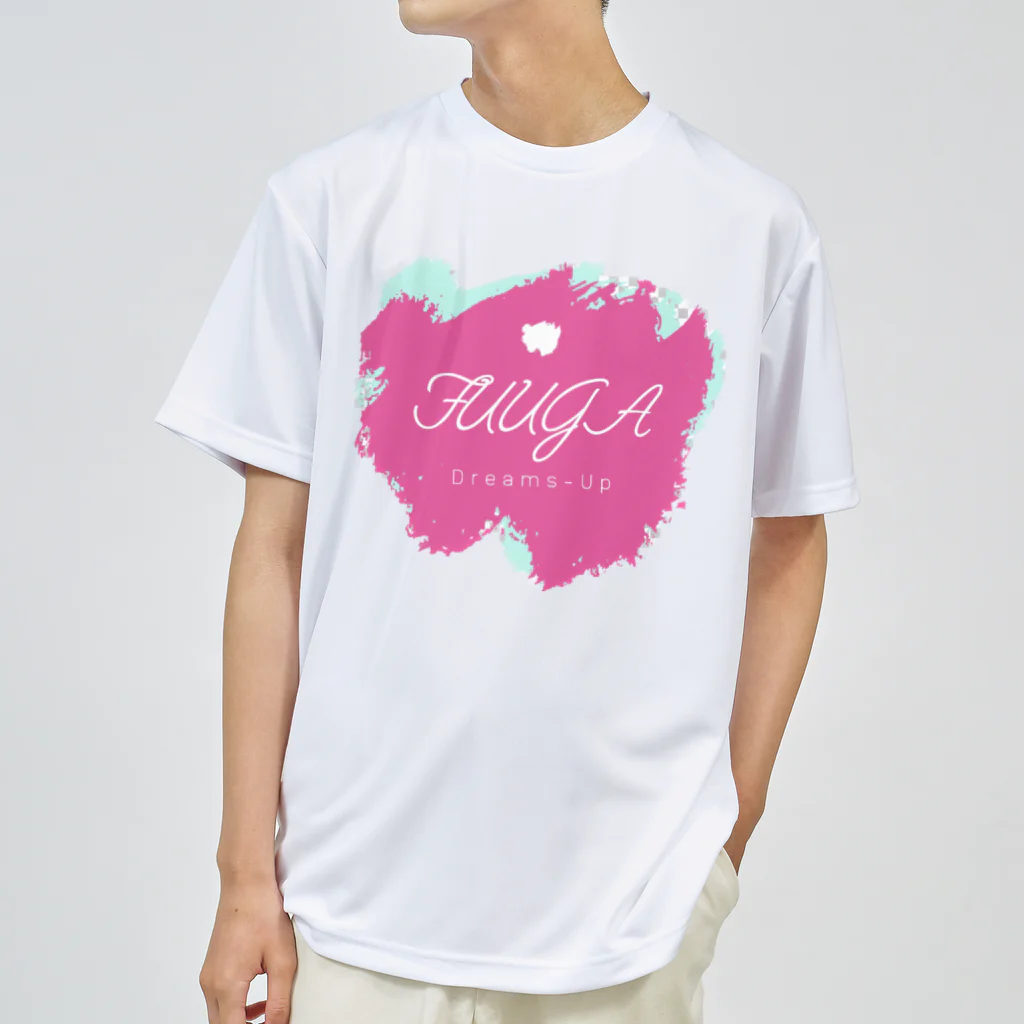 Dreams FuugaのDreams Fuuga ピンク水彩 ドライTシャツ