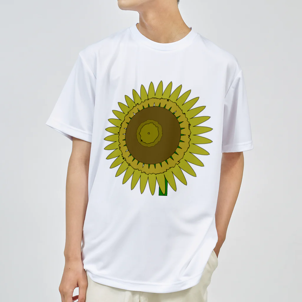 恒星の向日葵 ドライTシャツ