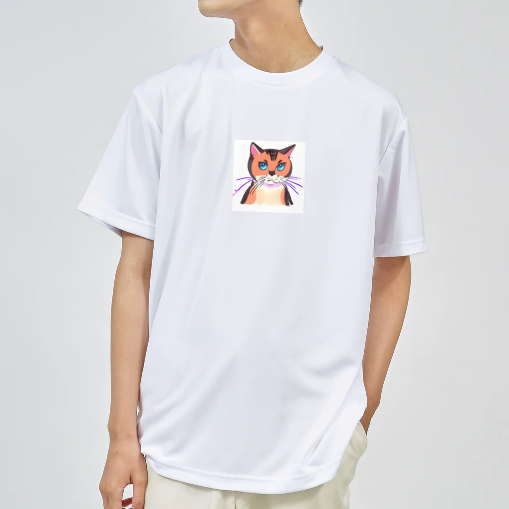 たかこのかわいい猫　ティナちゃん ドライTシャツ