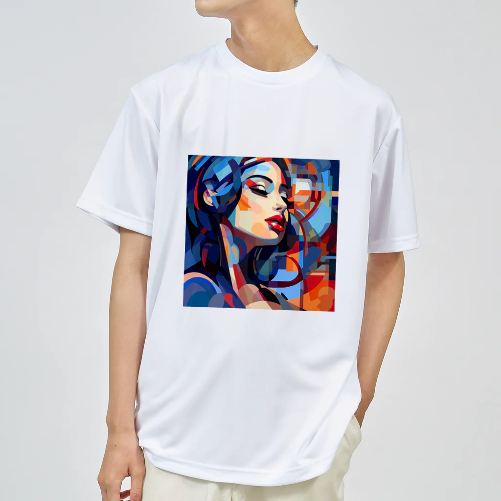 Carpe DiemのWomen who listen to music Dry T-Shirt