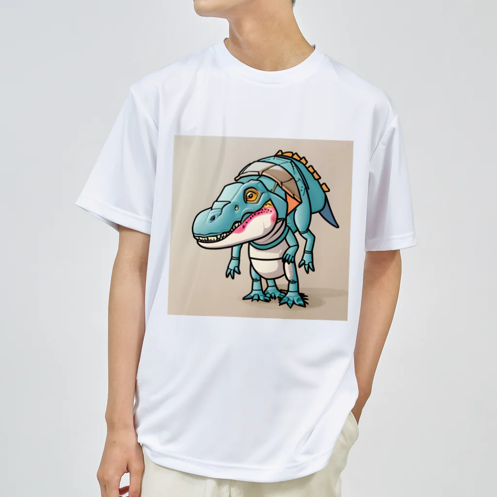 ゆるっと個性のT-Rexアリゲーター Dry T-Shirt