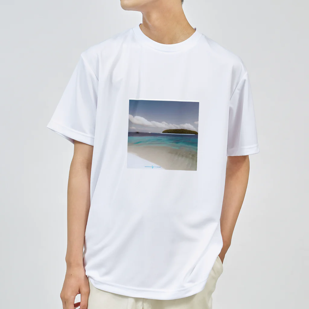 pretty peachのお店の海に癒されて Dry T-Shirt