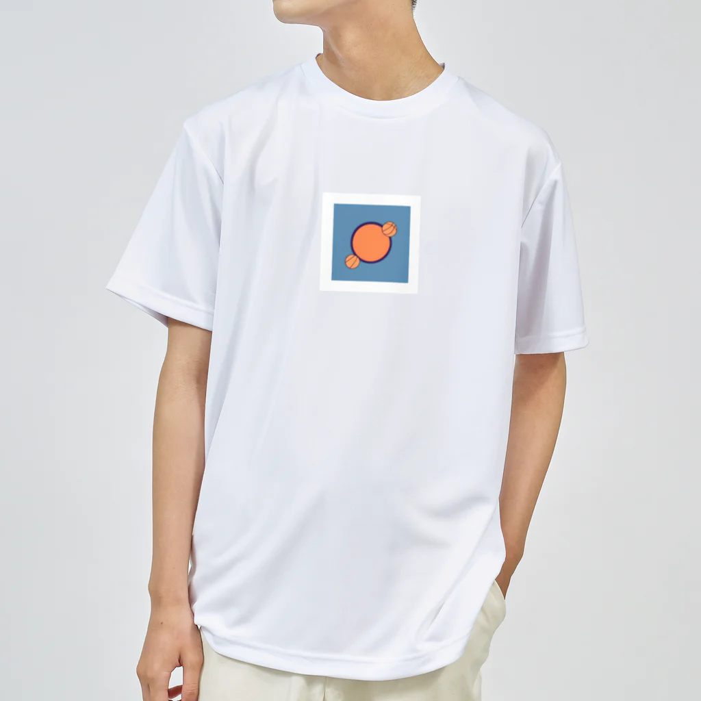 やかあ＃毎日暑いな🌞、暑い夏を乗り越えたいのシンプルiscool!バスケボール ドライTシャツ