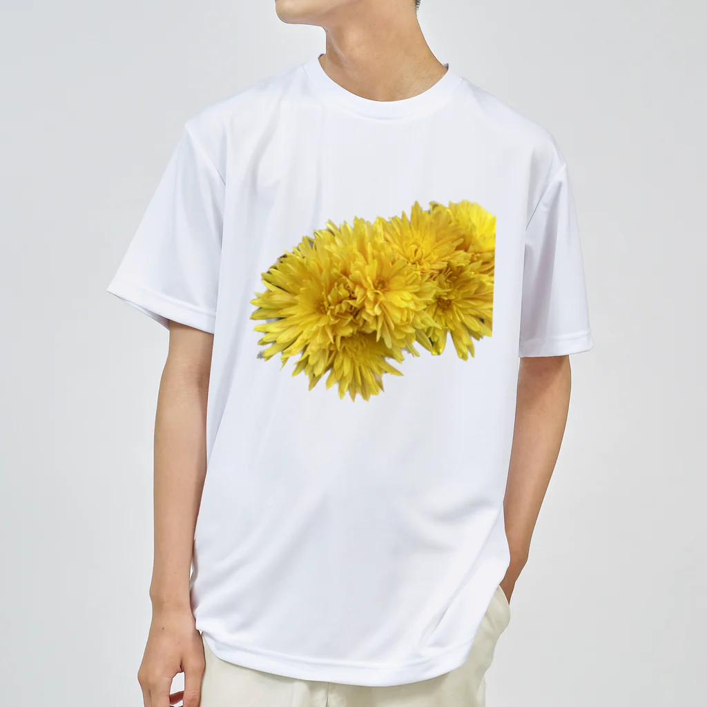 dandelionの黄色 ドライTシャツ