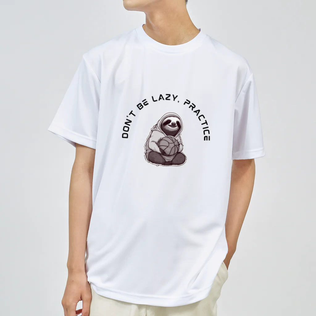 バスケ×動物グッズショップBBのノケ君 バスケT ドライTシャツ