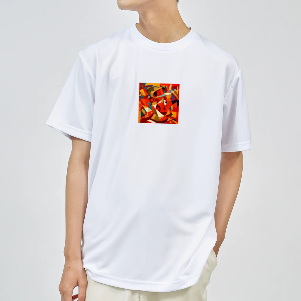 sagimoriの唐辛子アート Dry T-Shirt