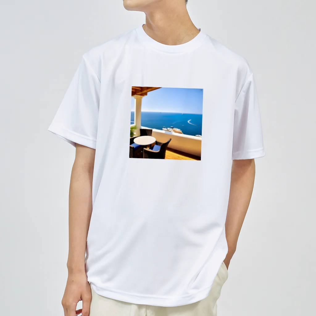 DapperMixのシーサイドカフェグッズ Dry T-Shirt