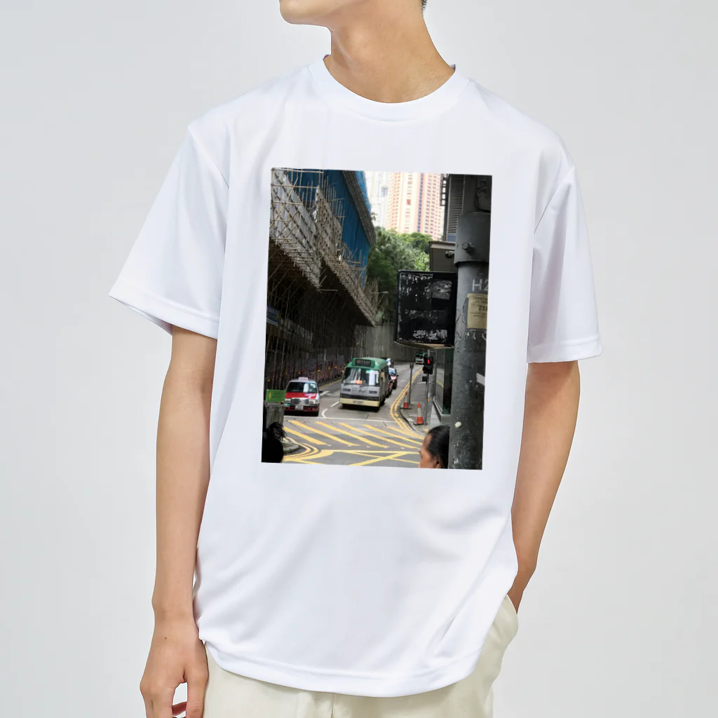 kyurakkoのHONG KONG CENTRAL  Dry T-Shirt