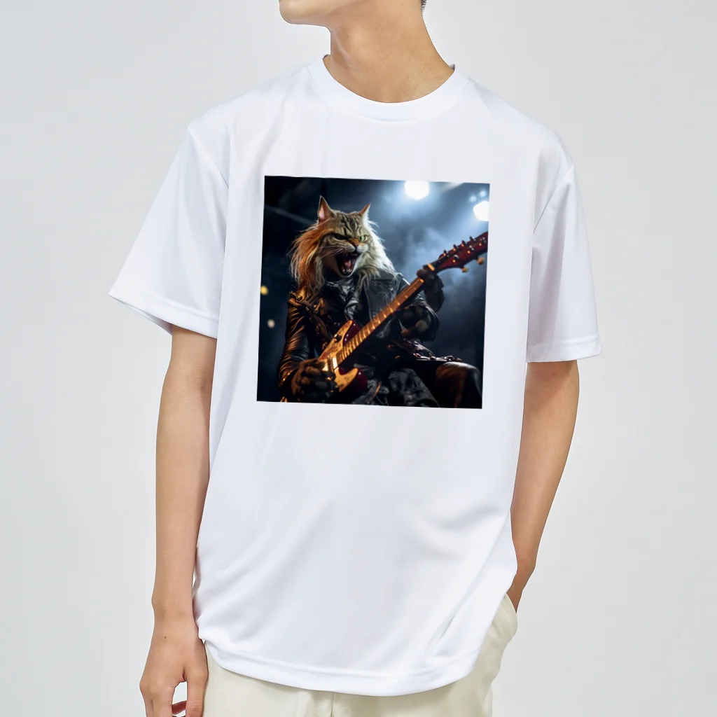 Gavi'sのRockなCat ギターバージョン3 Dry T-Shirt