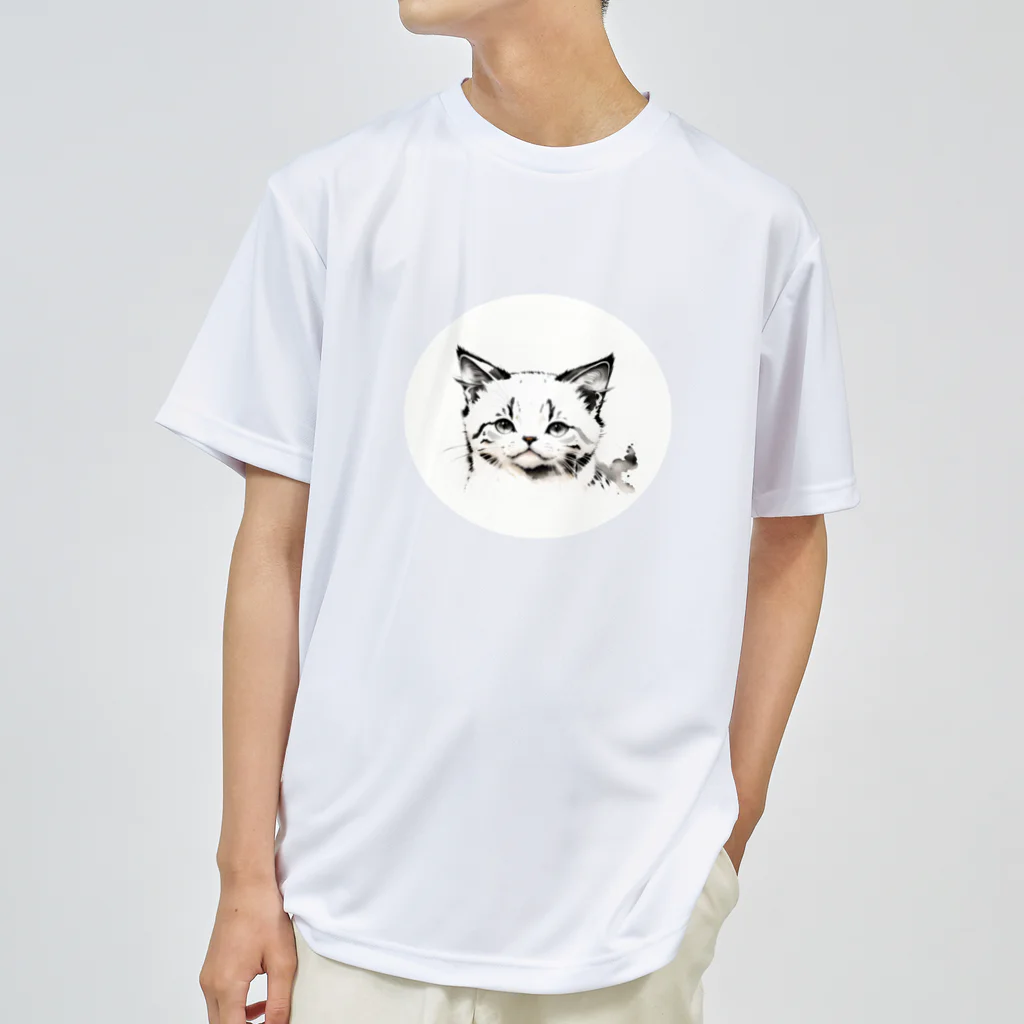 waffle2000のねこさん８ ドライTシャツ