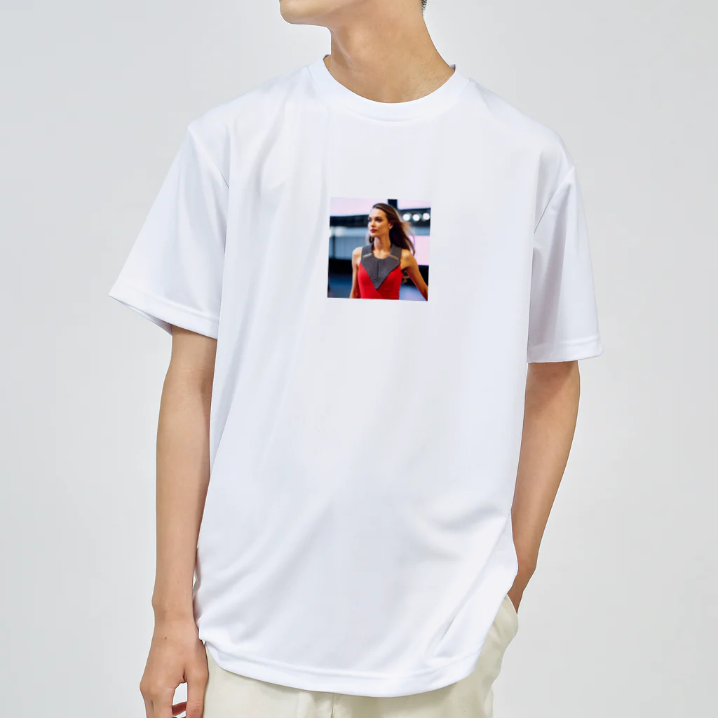 Stylishのランウェイ美女 Dry T-Shirt