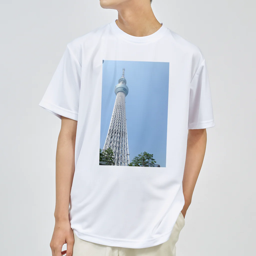 kyurakkoのTOKYO SKYTREE ドライTシャツ