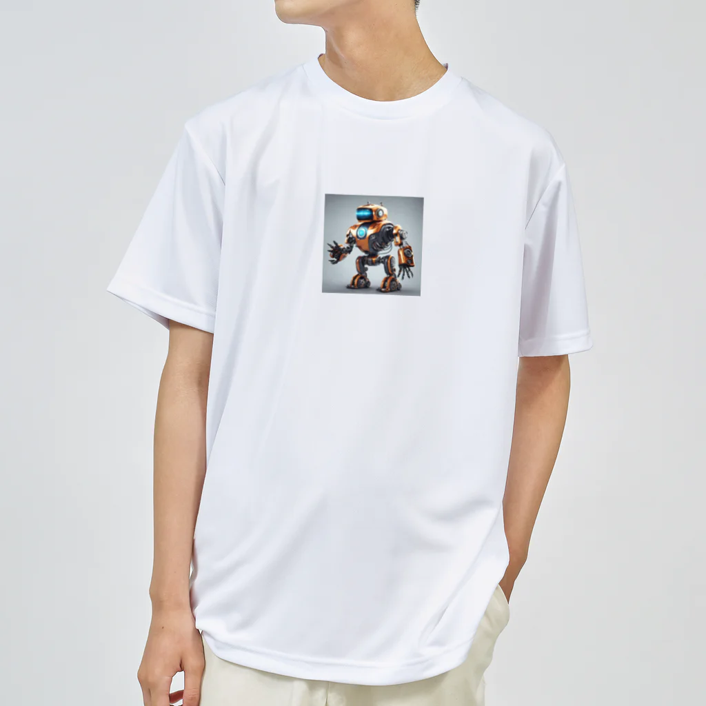 summerのショップのかっこいいロボットのイラストグッズ Dry T-Shirt