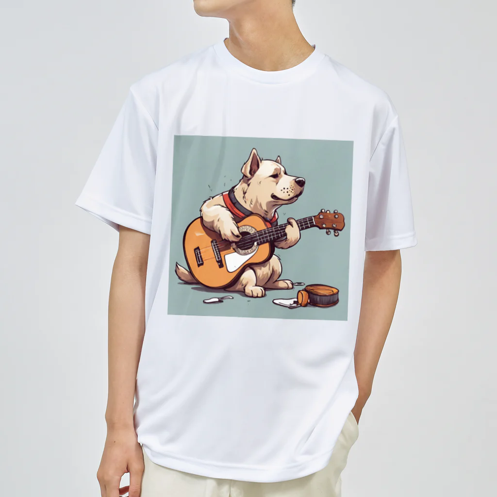 Sing Together のギタわん ドライTシャツ